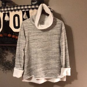 💛Host Pick💛 Keep cozy in this Sonoma Sherpa lined cowl neck sweatshirt